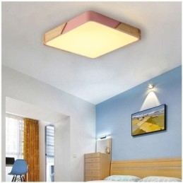 Simpel flush Mount træramme loftslampe Super tynd design lampe Dinging Light