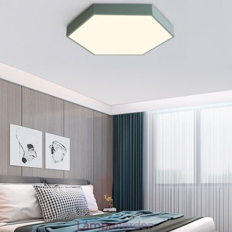Moderne simpel, indsænket sekskantet loftslampe Moderne simpel, indsænket sekskantet loftslampe