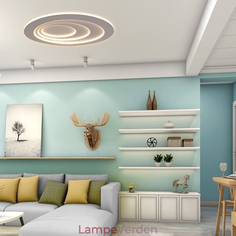 Moderne Flush Mount Vanddråbe Terrasse Loftslys Side Illuminating Light