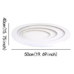 Moderne Flush Mount Vanddråbe Terrasse Loftslys Side Illuminating Light