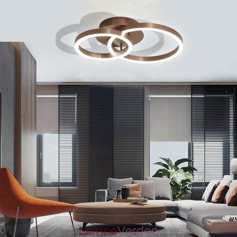 Moderne Simple Flush Mount Creative Ceiling Light Varme Lighting Light