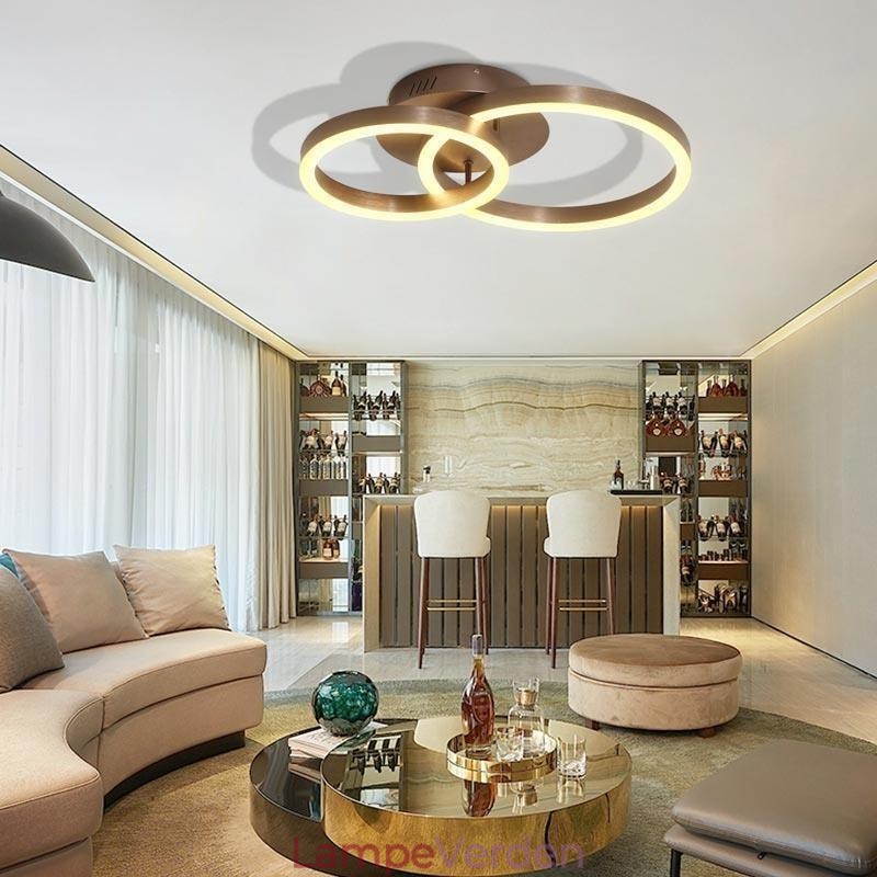 Moderne Simple Flush Mount Creative Ceiling Light Varme Lighting Light