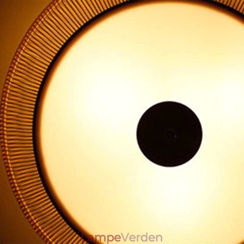 Kinesisk Special Bamboo Flush Mount Creative japansk rund loftslampe