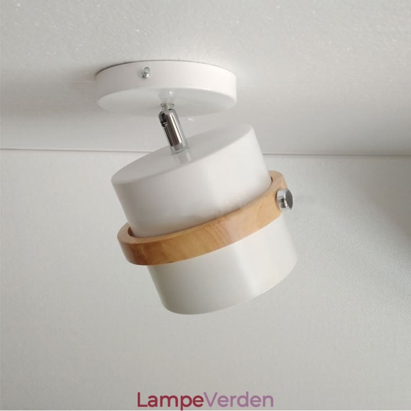 Rund Macaron Spotlight Kromatisk Loftslampe (Enkelt Lys)