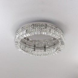Moderne Elegant Loftslampe Flush Mount Crystal Loftslampe
