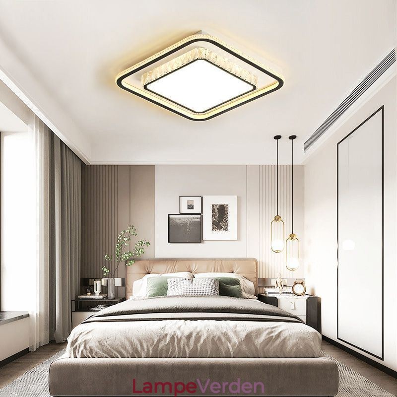 Krystal loftslampe Kreativt loftslys