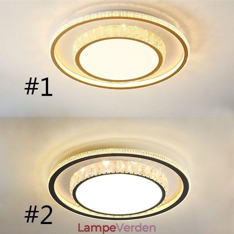 Krystal loftslampe Kreativt loftslys