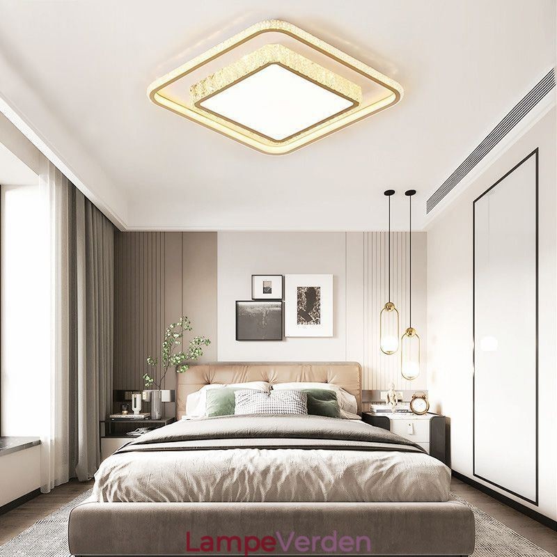 Krystal loftslampe Kreativt loftslys