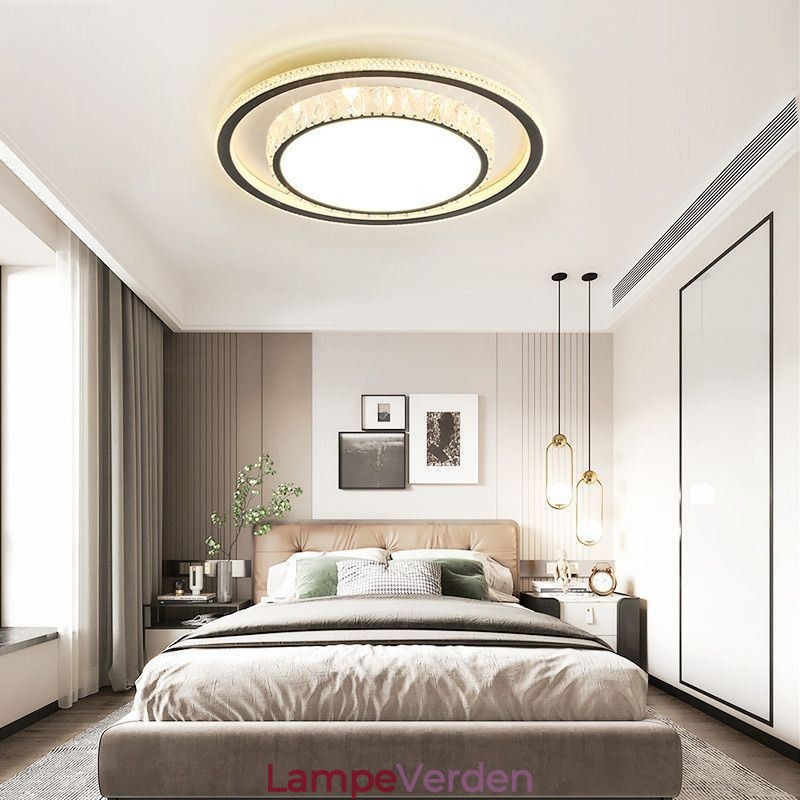 Krystal loftslampe Kreativt loftslys
