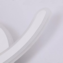 Moderne Simple Flush Mount Letter C akryl loftslampe