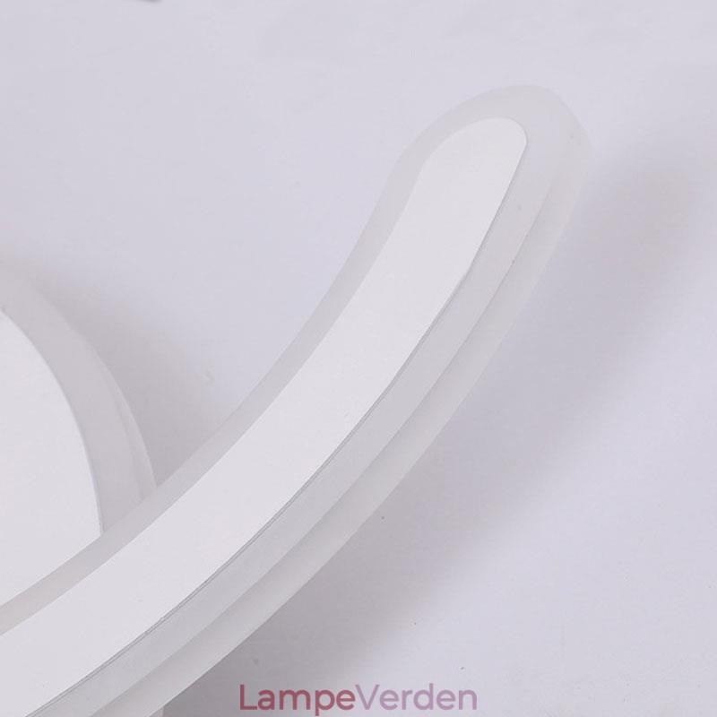 Moderne Simple Flush Mount Letter C akryl loftslampe