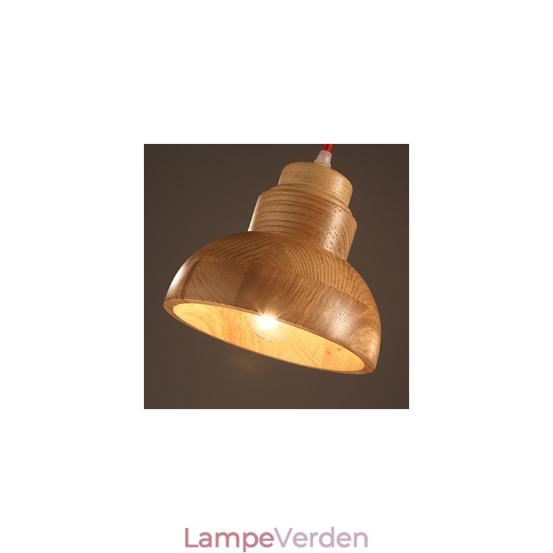 Lysekrone Mini Style Traditionel Klassisk Træ Bambus