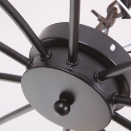 Loft Spider Lampe Antik Klassisk Flush Mount Spisestuelampe 8 10 Arme