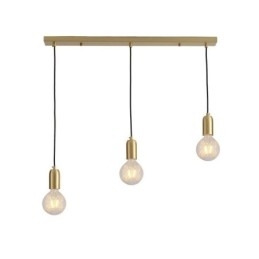 Nordic Brass 3 Pendel Cluster Light Island Creative Minimalistisk lysarmatur