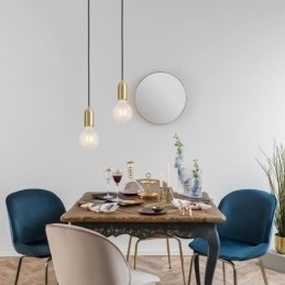 Nordic Brass 3 Pendel Cluster Light Island Creative Minimalistisk lysarmatur