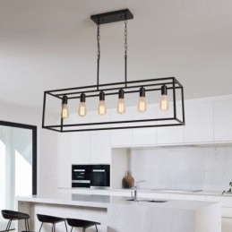 Farmhouse Pendant belysningsarmatur Ø hængende lys 6 lys