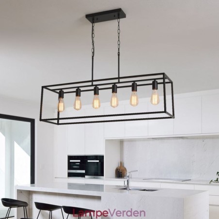 Farmhouse Pendant belysningsarmatur Ø hængende lys 6 lys Farmhouse Pendant belysningsarmatur Ø hængende lys 6 lys