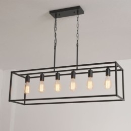Farmhouse Pendant belysningsarmatur Ø hængende lys 6 lys