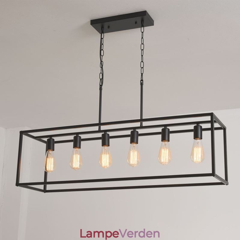Farmhouse Pendant belysningsarmatur Ø hængende lys 6 lys