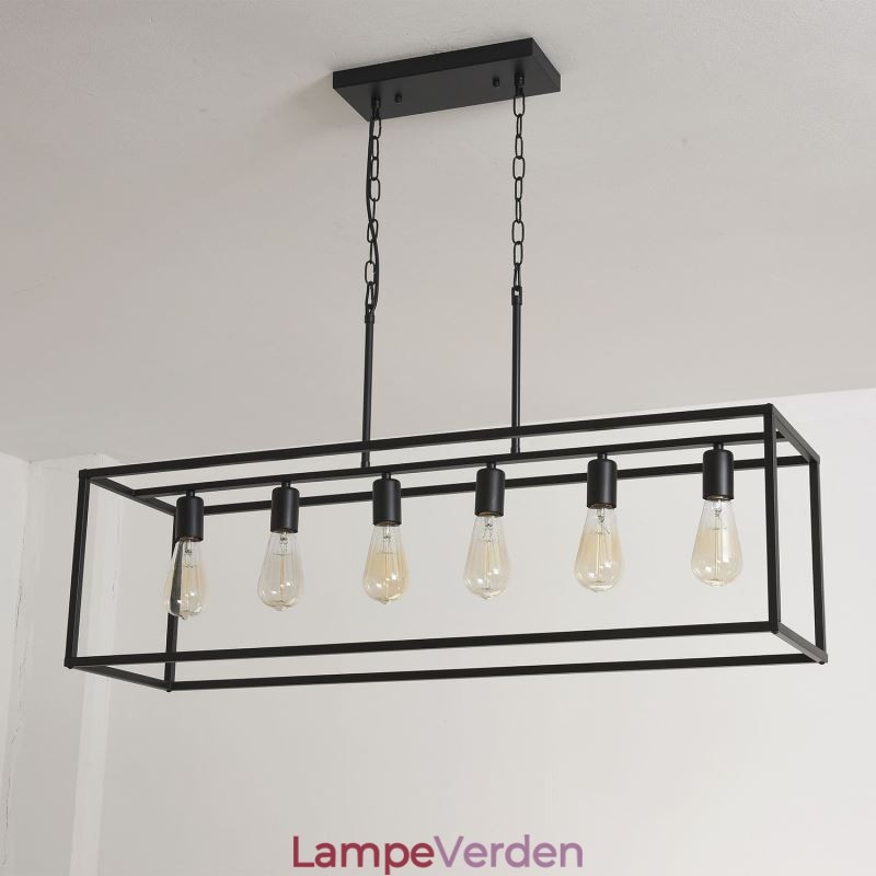 Farmhouse Pendant belysningsarmatur Ø hængende lys 6 lys