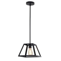 Rustik bondegårdspendel Industriel Mini Metal Loftslampe Trapezformet ø