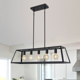 Industriel metal pendel Trapezformet hængende loftslampe