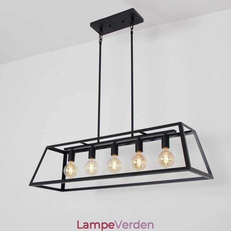 Industriel metal pendel Trapezformet hængende loftslampe