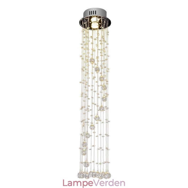 Luksus stor lysekrone Moderne krystal flush-mount loft lysarmaturer