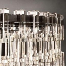 Amerikansk Loftslampe Luksus Krystal Pendel 60cm