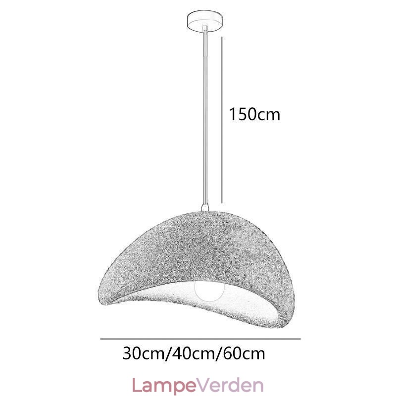 Harpiks hængelys Enkelt loftslys