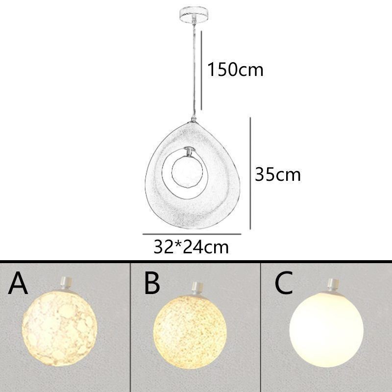 Resin Pendel Moderne Simpel Loftslampe