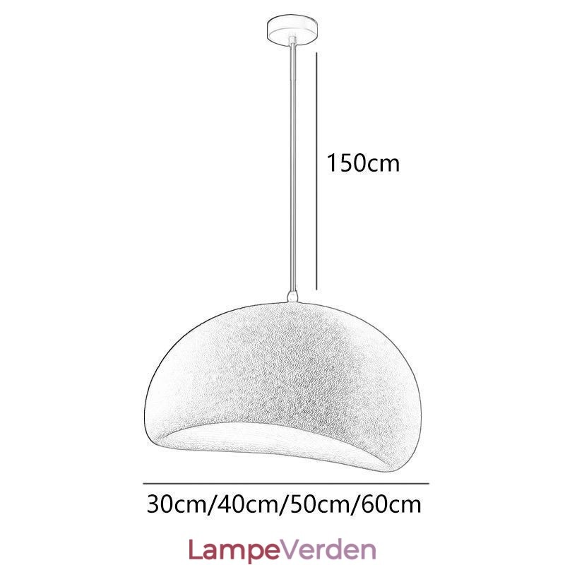 Harpiks pendel Minimalistisk hængende lys