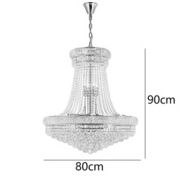 Krystal Pendel Modern Duplex Dekorativ Loftslampe
