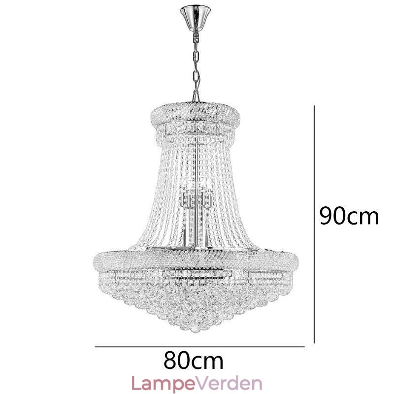 Krystal Pendel Modern Duplex Dekorativ Loftslampe