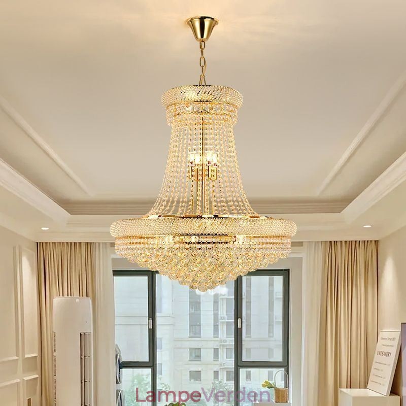Krystal Pendel Modern Duplex Dekorativ Loftslampe