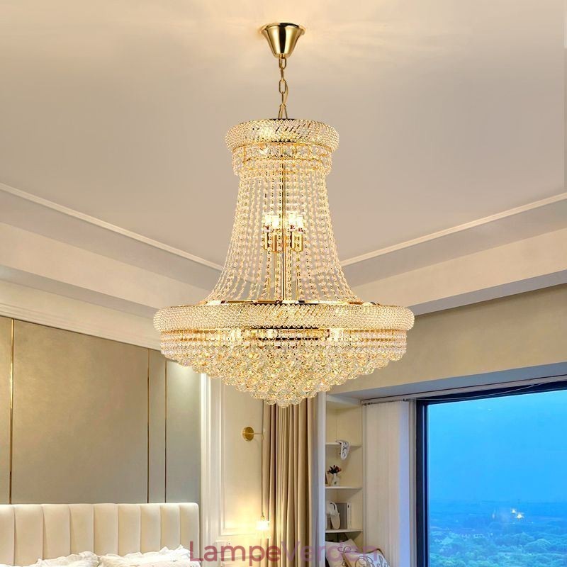 Krystal Pendel Modern Duplex Dekorativ Loftslampe