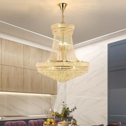Krystal Pendel Modern Duplex Dekorativ Loftslampe