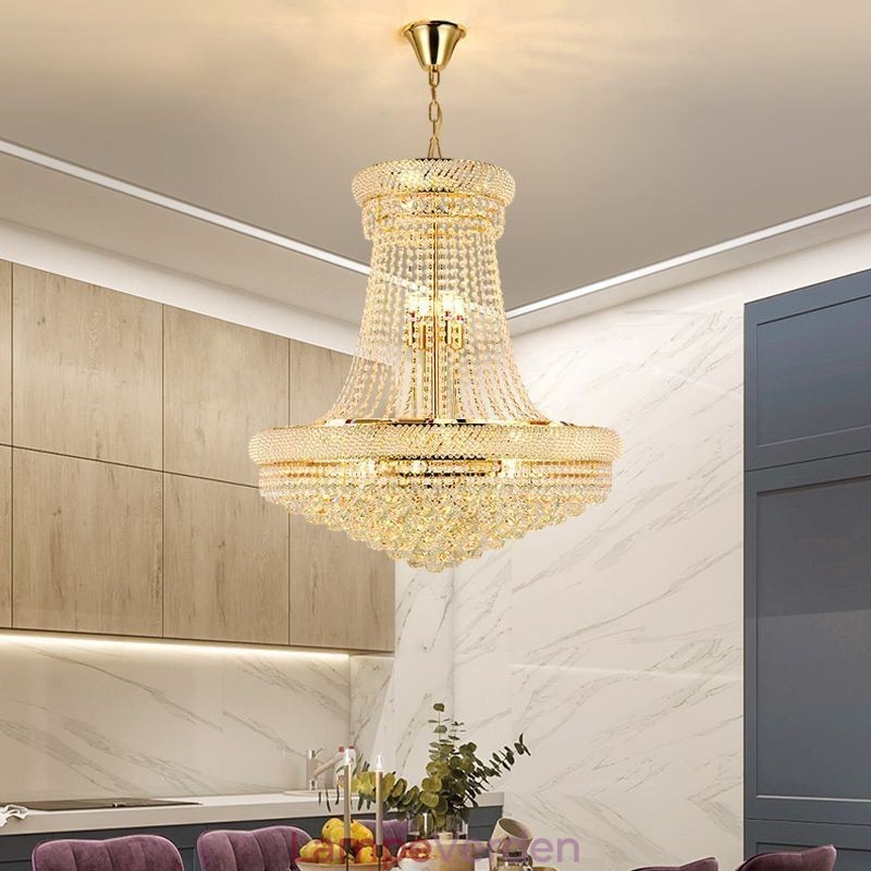 Krystal Pendel Modern Duplex Dekorativ Loftslampe