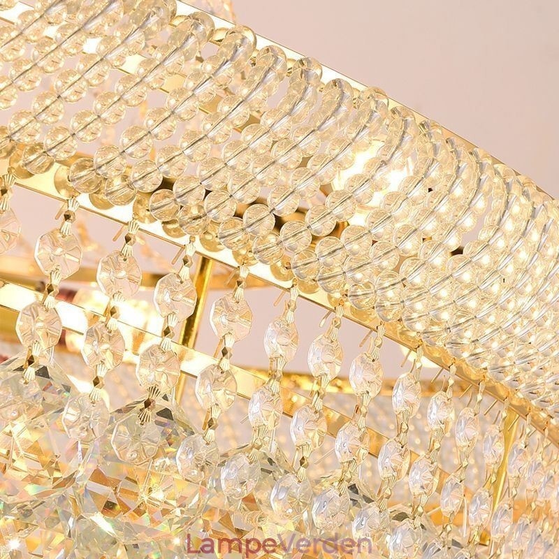 Krystal Pendel Modern Duplex Dekorativ Loftslampe
