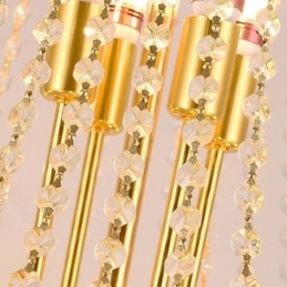 Krystal Pendel Modern Duplex Dekorativ Loftslampe