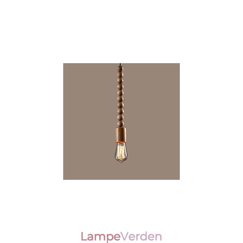 Lysekrone Mini Style Traditionel Klassisk Træ Bambus