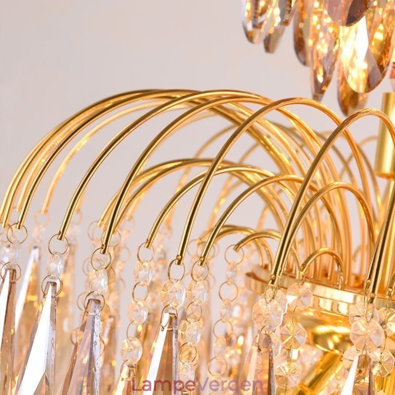 Krystal Pendel Moderne Duplex Dekorativ Loftslampe