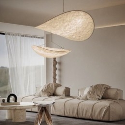 Loftslys Silke Dekoration Pendel Light Varm Hvid