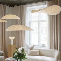 Loftslys Silke Dekoration Pendel Light Varm Hvid