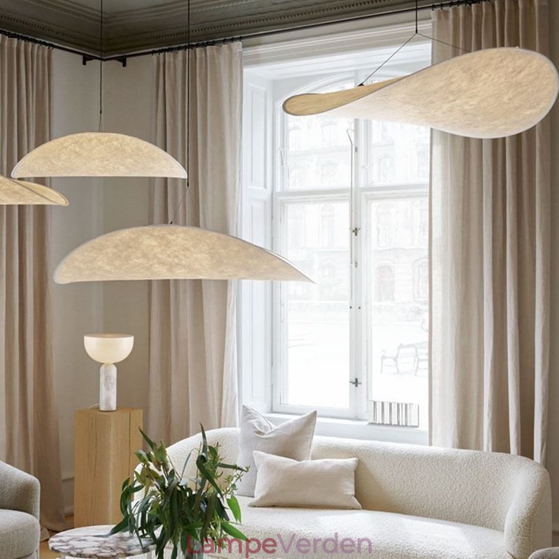 Loftslys Silke Dekoration Pendel Light Varm Hvid