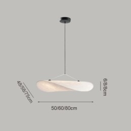 Loftslys Silke Dekoration Pendel Light Varm Hvid