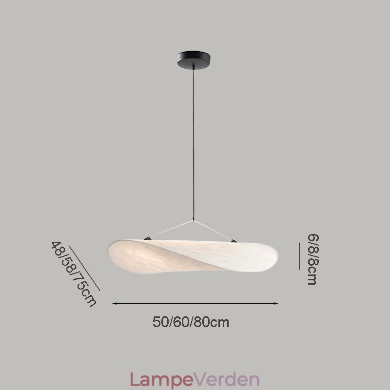 Loftslys Silke Dekoration Pendel Light Varm Hvid
