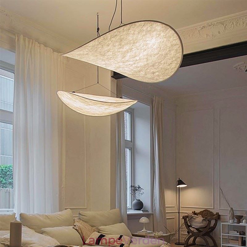 Loftslys Silke Dekoration Pendel Light Varm Hvid