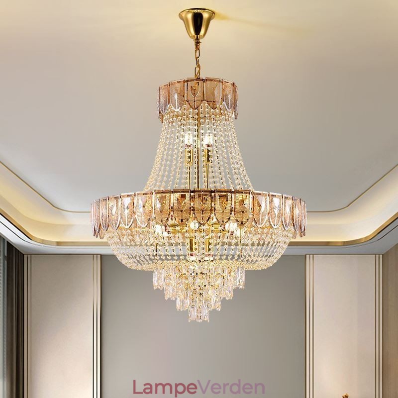 Crystal Pendel Light Luksus Decrative Loftslampe