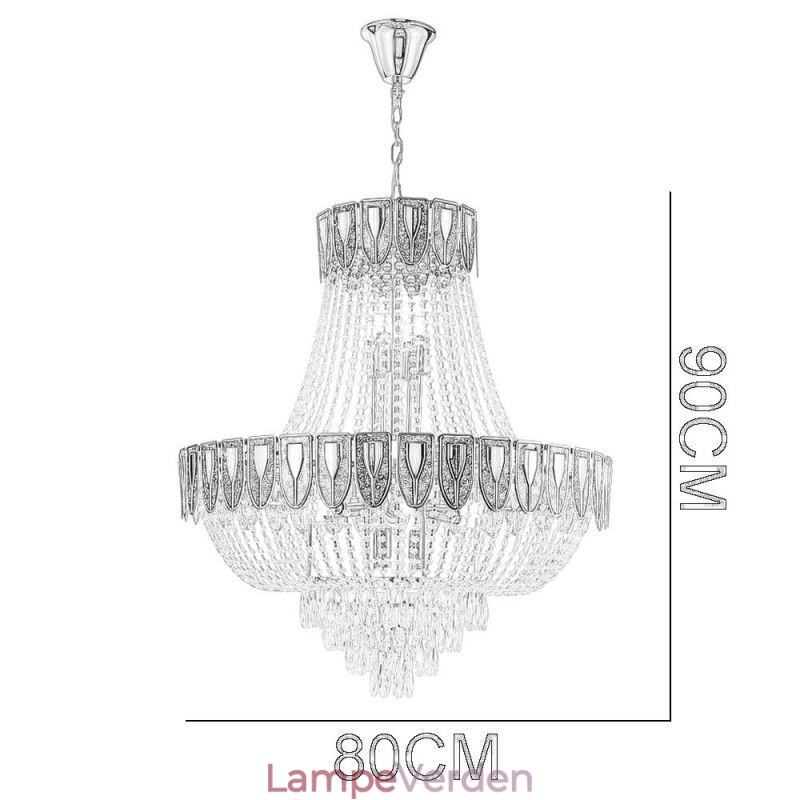 Crystal Pendel Light Luksus Decrative Loftslampe